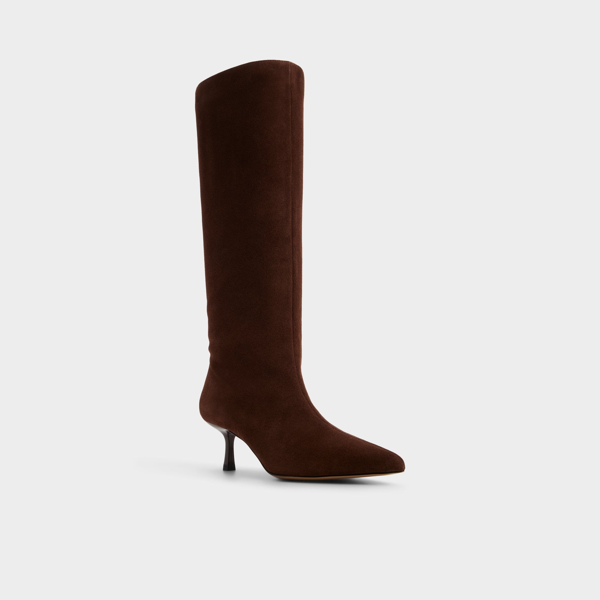 Dark brown Selora in Dark Brown - Knee-high boot, Stiletto heel | Aldo