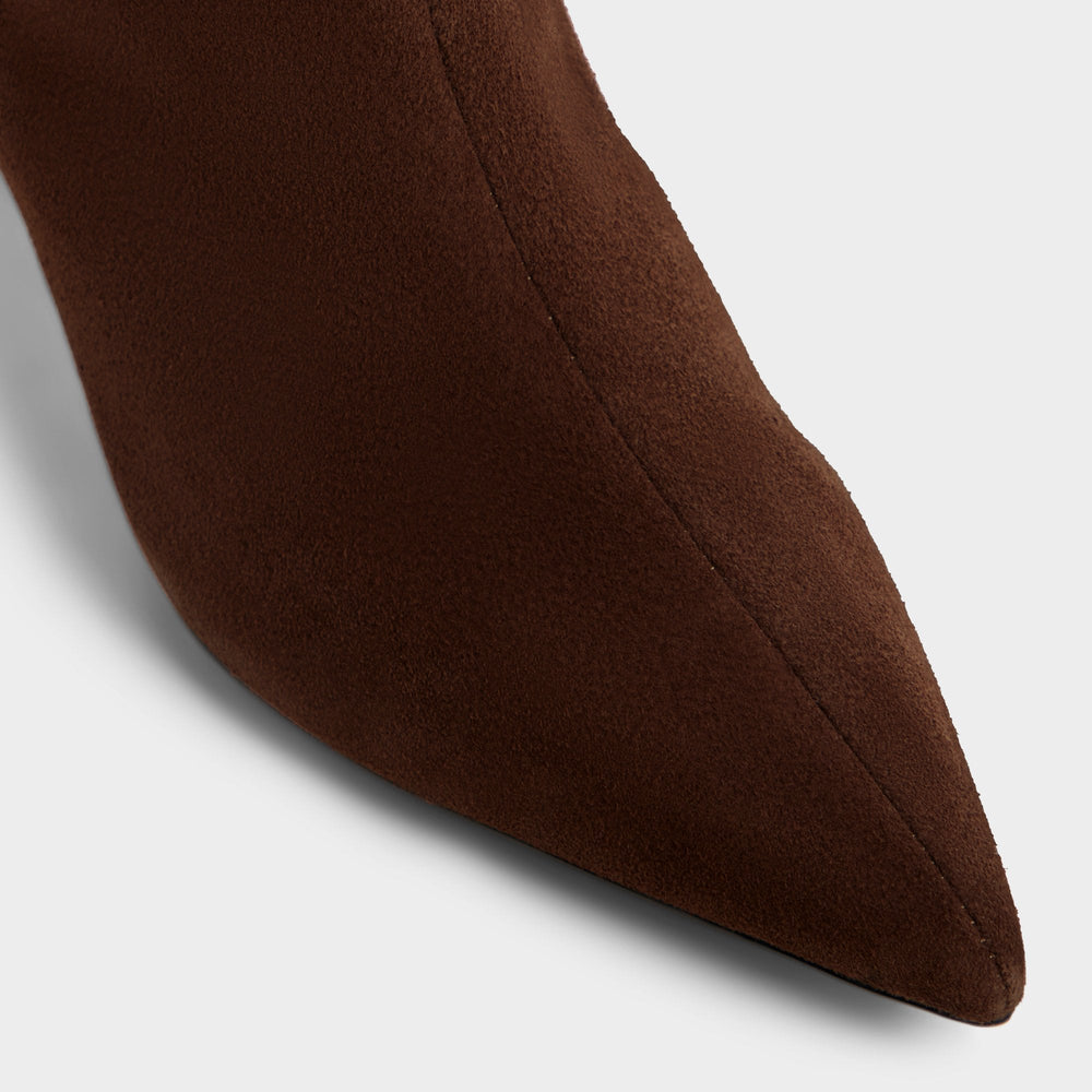 Dark brown Selora in Dark Brown - Knee-high boot, Stiletto heel | Aldo