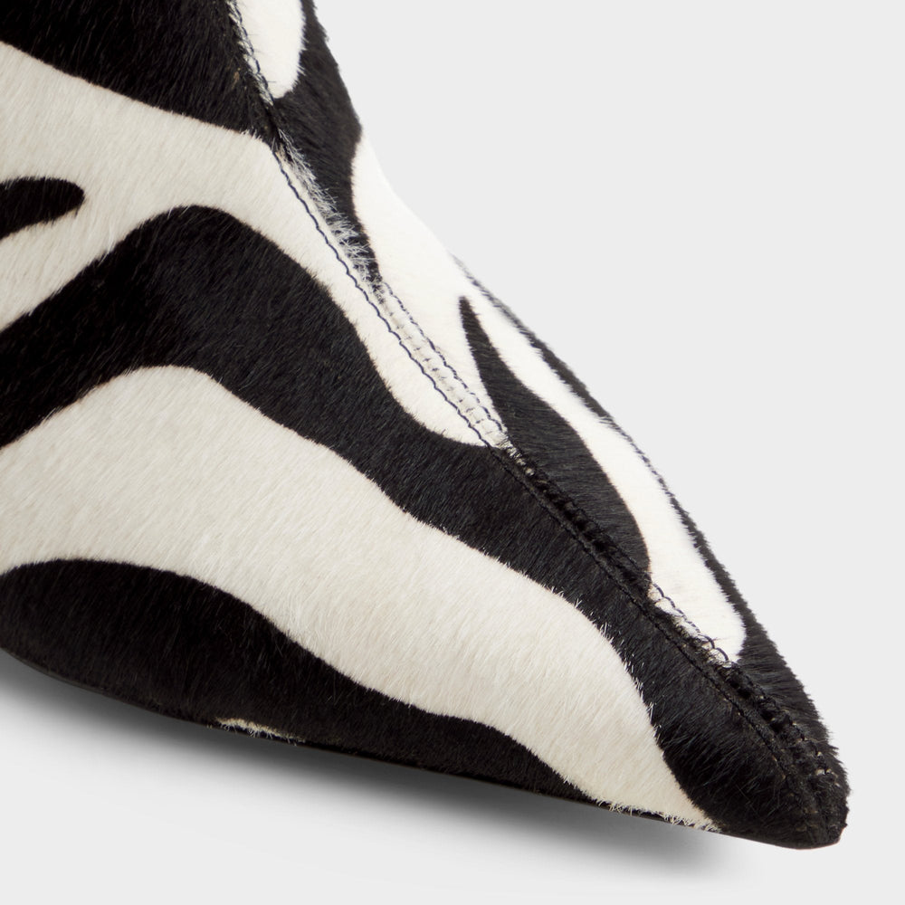 White/black Gabelia in White Black - Knee-high boot, Kitten heel | Aldo