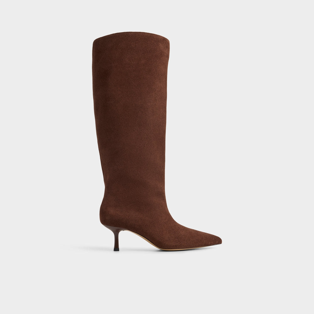 Dark brown Selora in Wc Dark Brown - Knee-high boot, Stiletto heel | Aldo
