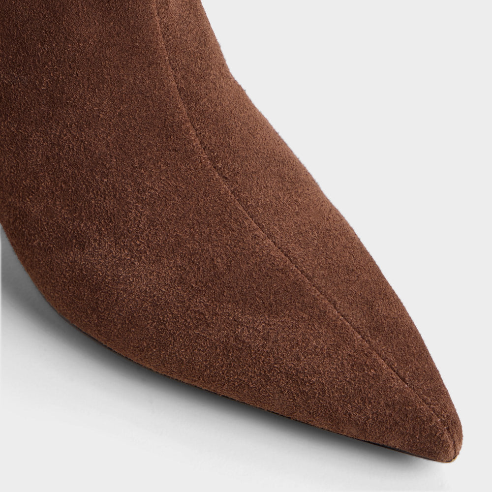 Dark brown Selora in Wc Dark Brown - Knee-high boot, Stiletto heel | Aldo