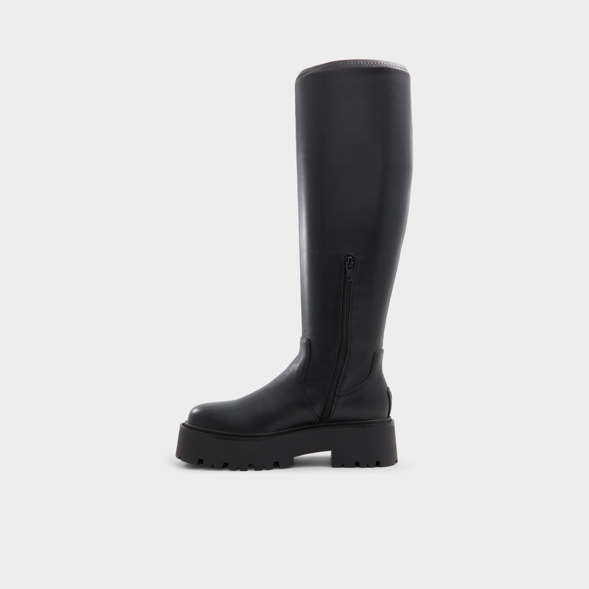 Black Carelden Black Women's Tall Boots - Knee-high boot, Lug sole | Aldo