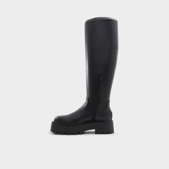 Black Carelden Black Women's Tall Boots - Knee-high boot, Lug sole | Aldo