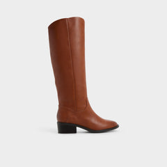Medium brown Kaydienh in Medium Brown - Knee-high boot, Block heel | Aldo