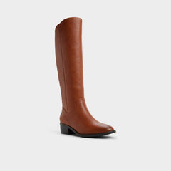 Medium brown Kaydienh in Medium Brown - Knee-high boot, Block heel | Aldo