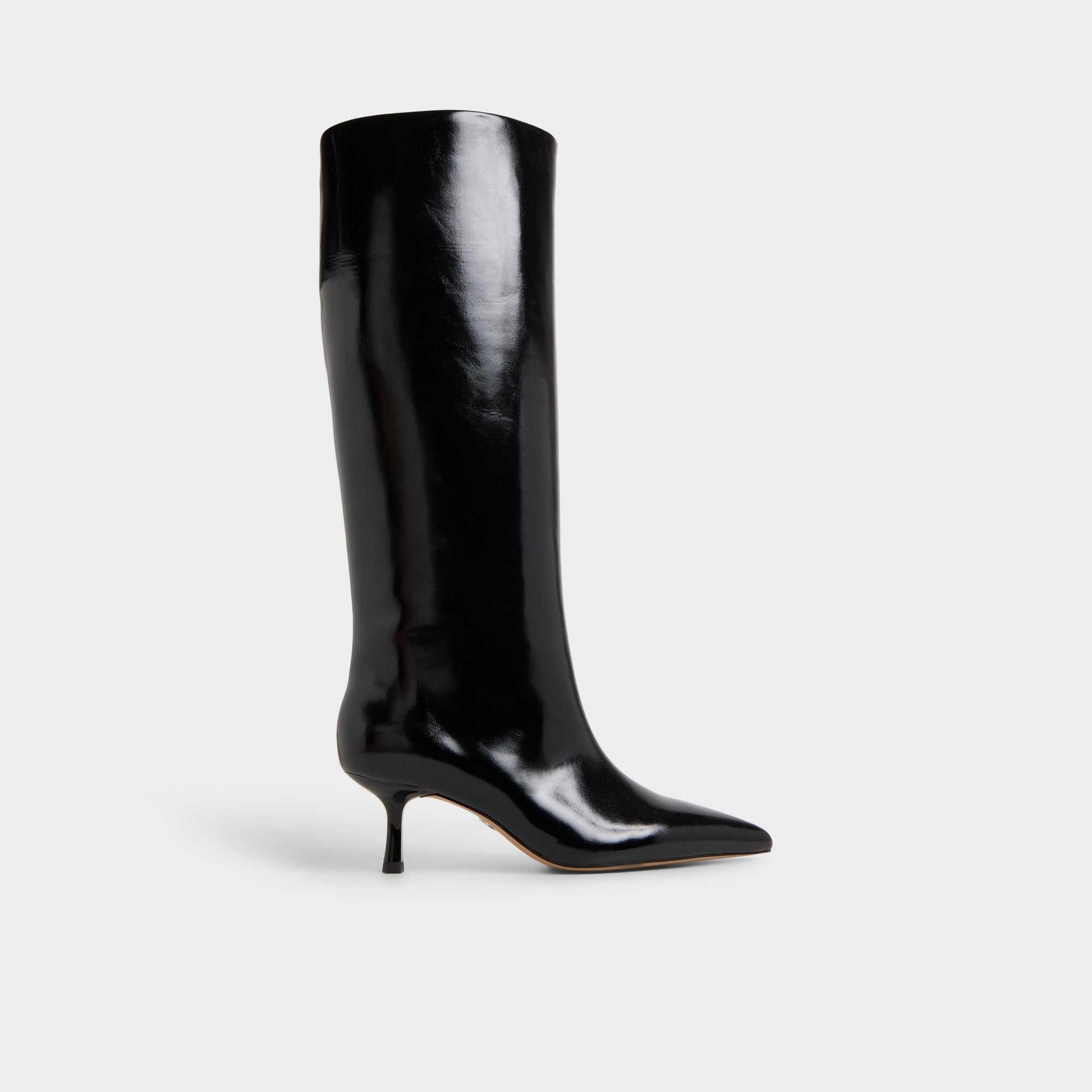 Black Selora Black Women's Tall Boots - Knee-high boot, Stiletto heel | Aldo