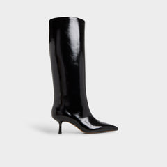 Black Selora Black Women's Tall Boots - Knee-high boot, Stiletto heel | Aldo