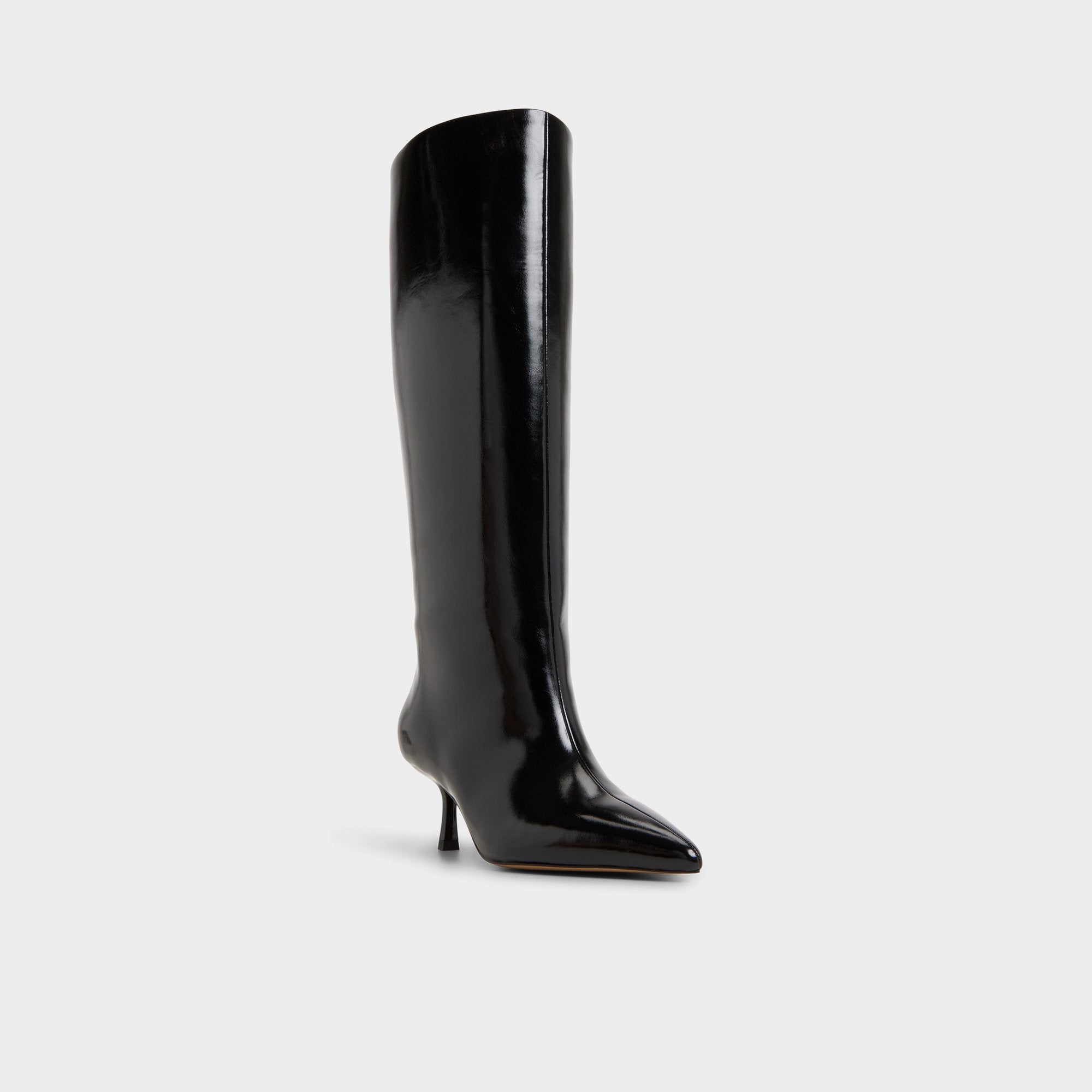 Black Selora Black Women's Tall Boots - Knee-high boot, Stiletto heel | Aldo