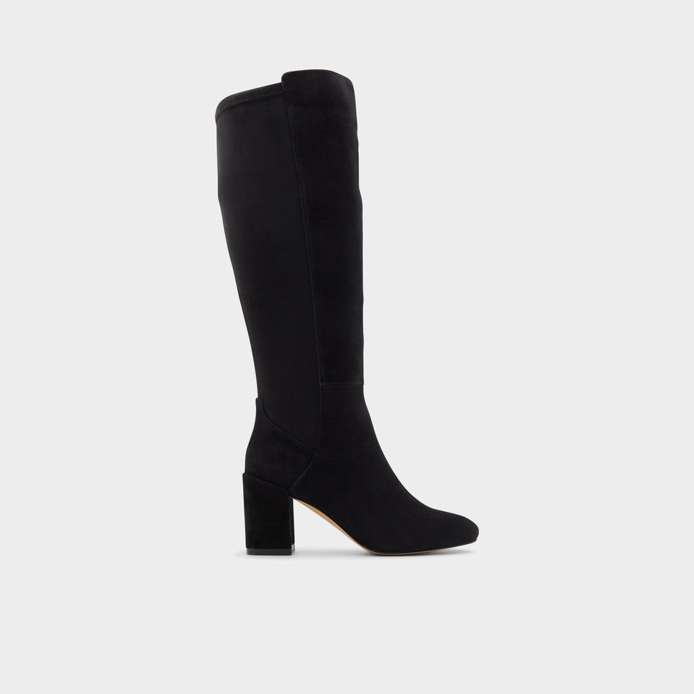 Other Black Satori in Other Black - Knee-high boot, Block heel | Aldo