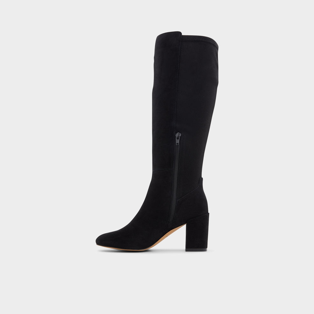 Other Black Satori in Other Black - Knee-high boot, Block heel | Aldo