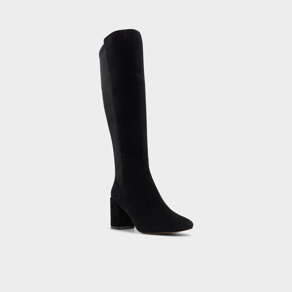 Other Black Satori in Other Black - Knee-high boot, Block heel | Aldo