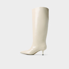 Cream Selora-wc in Cream - Knee-high boot, Stiletto heel | Aldo