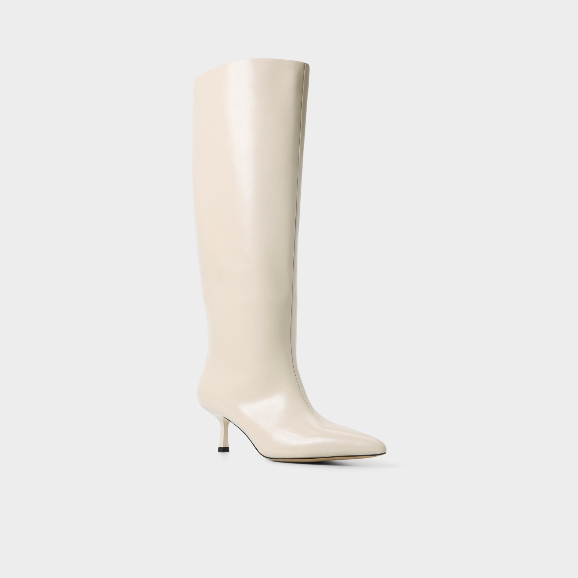Cream Selora-wc in Cream - Knee-high boot, Stiletto heel | Aldo
