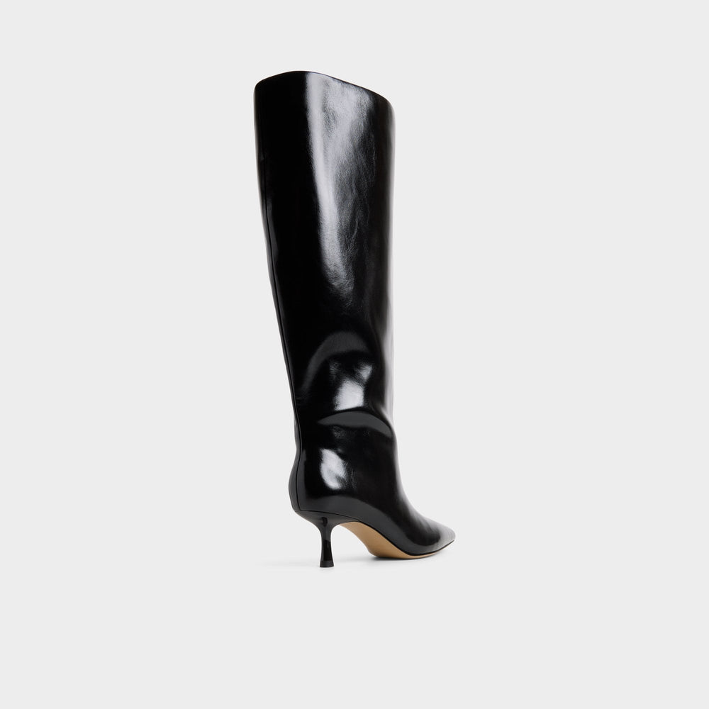 Black Selora in Wc Black - Knee-high boot, Stiletto heel | Aldo
