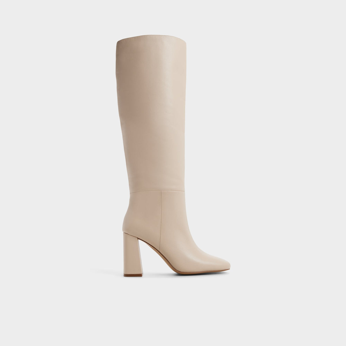 Cream Helana in Cream - Knee-high boot, Block heel | Aldo