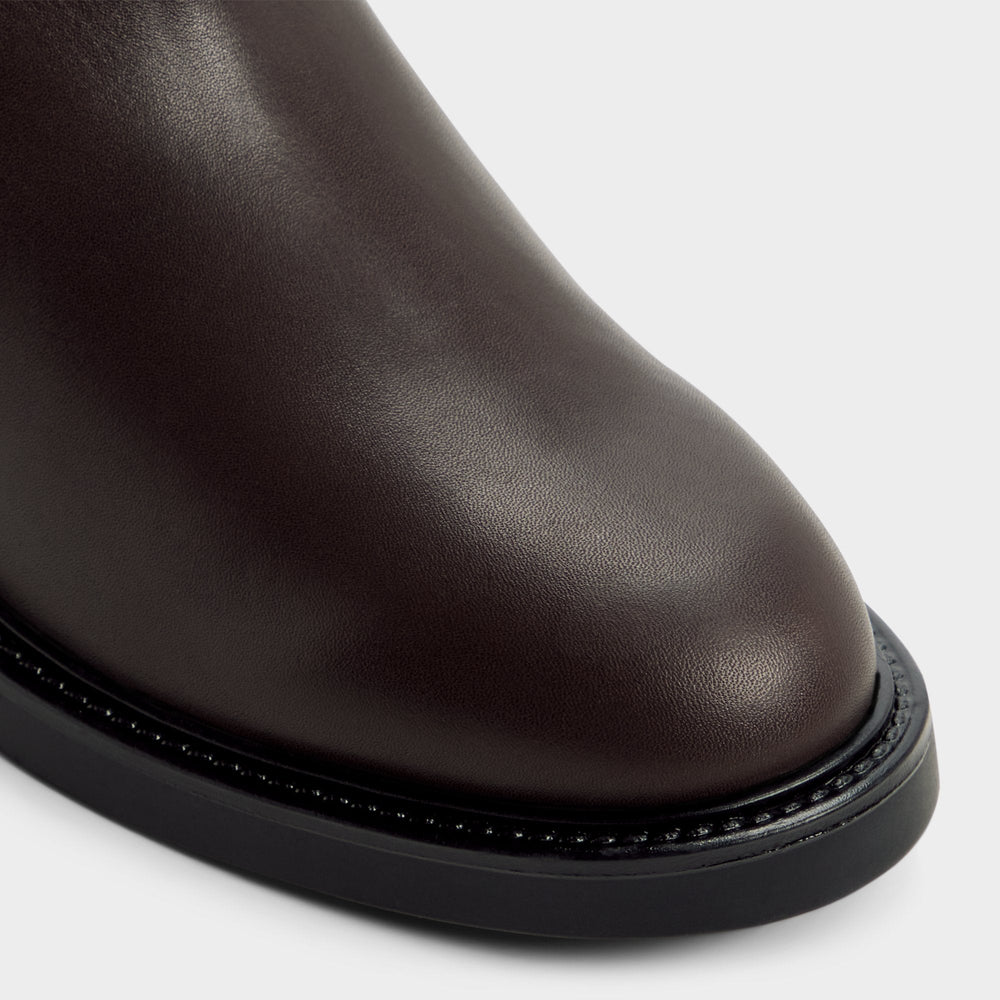 Dark brown Philippa in Dark Brown - Riding boot, Block heel | Aldo