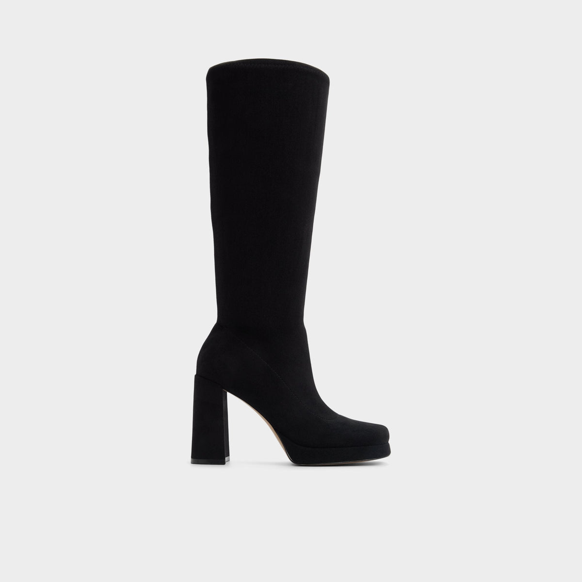 Black Gisselle in Black - Knee-high boot, Platform | Aldo