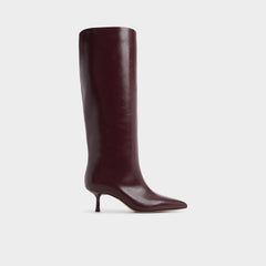 Burgundy Selora in Burgundy - Knee-high boot, Stiletto heel | Aldo