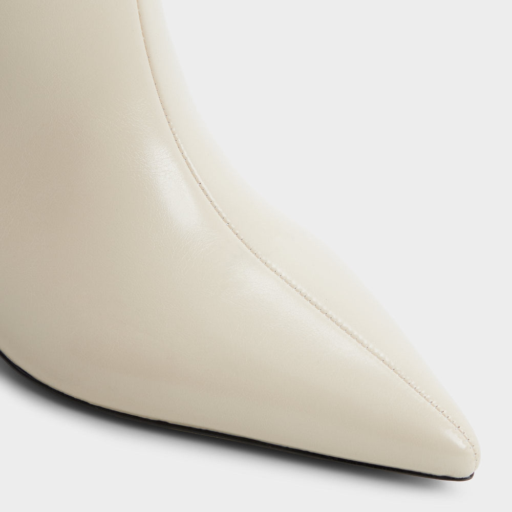 Cream Selora in Cream 14166956 - Knee-high boot, Stiletto heel | Aldo