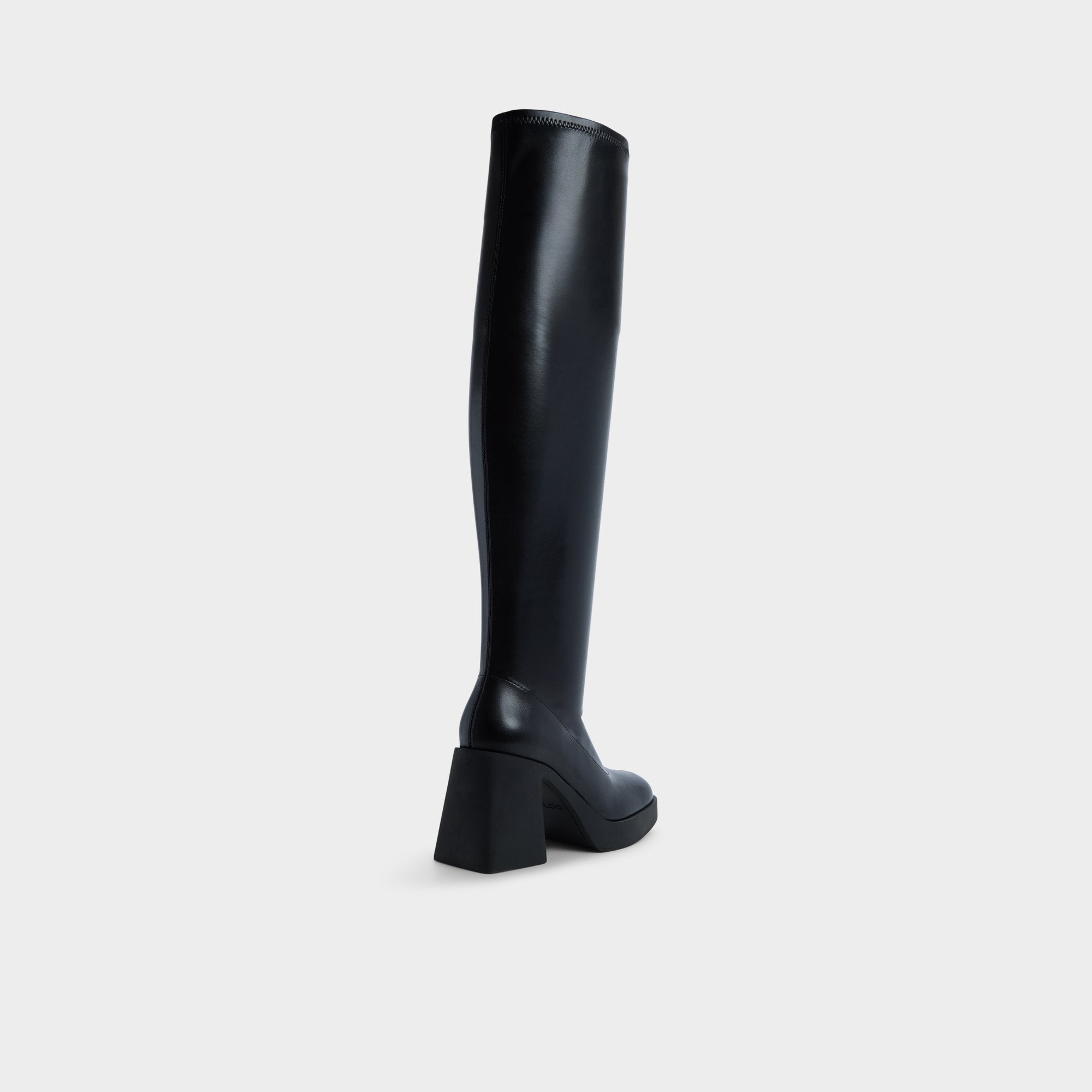 Black Maritza in Black - Over-the-knee boot, Platform | Aldo