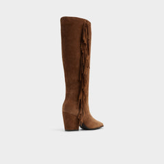 Dark brown Kaelya in Dark Brown - Knee-high boot, Block heel | Aldo