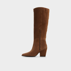 Dark brown Kaelya in Dark Brown - Knee-high boot, Block heel | Aldo