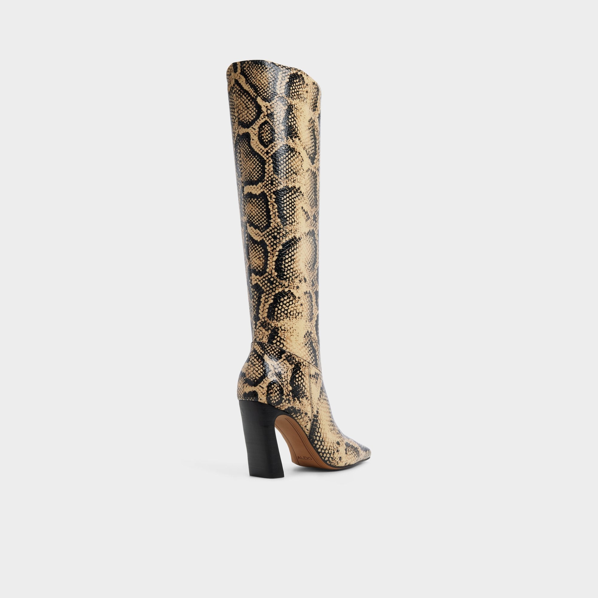 Brown multi Vivienna in Brown Multi - Knee-high boot, Block heel | Aldo