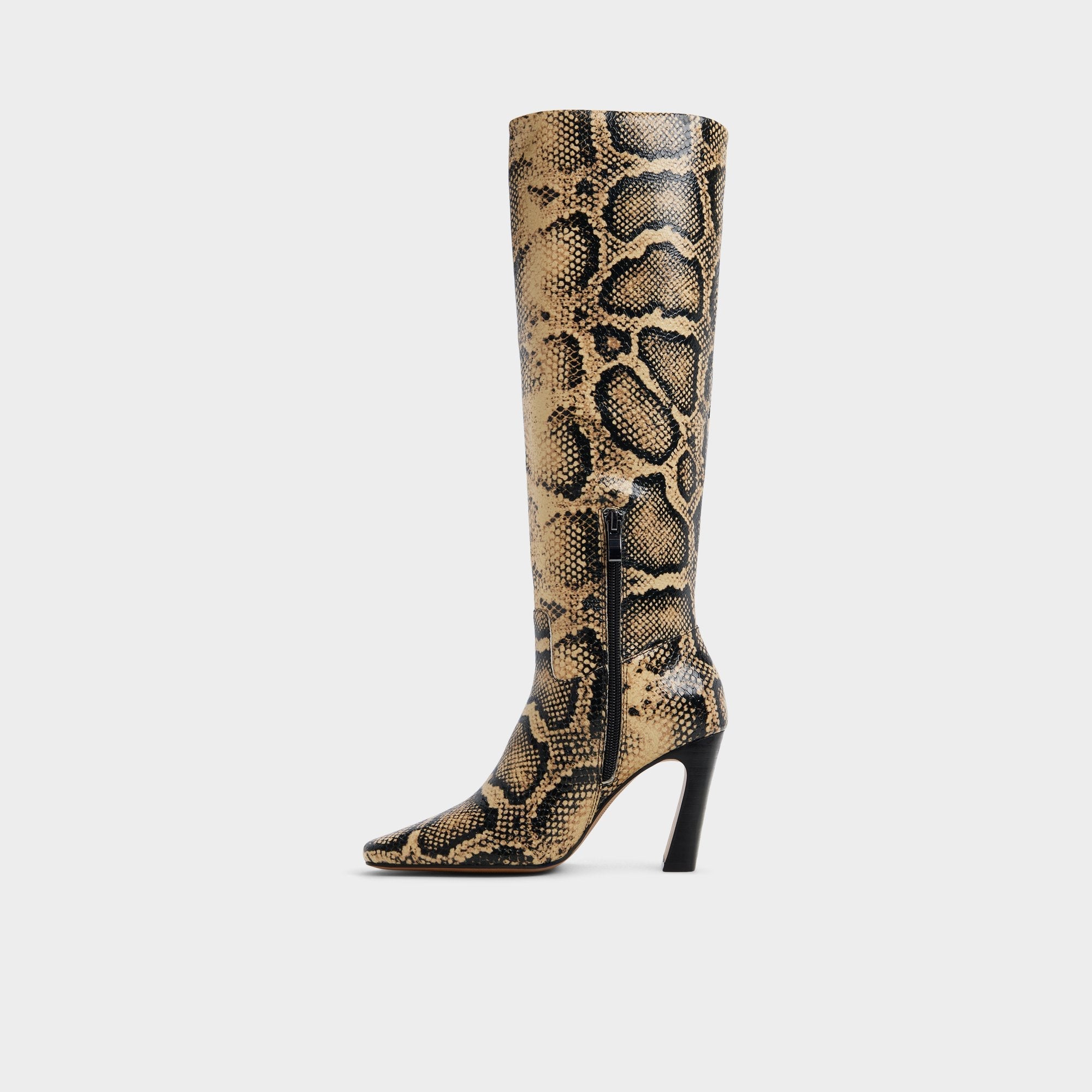 Brown multi Vivienna in Brown Multi - Knee-high boot, Block heel | Aldo