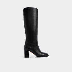 Black Elyze in Black - Knee-high boot, Block heel | Aldo