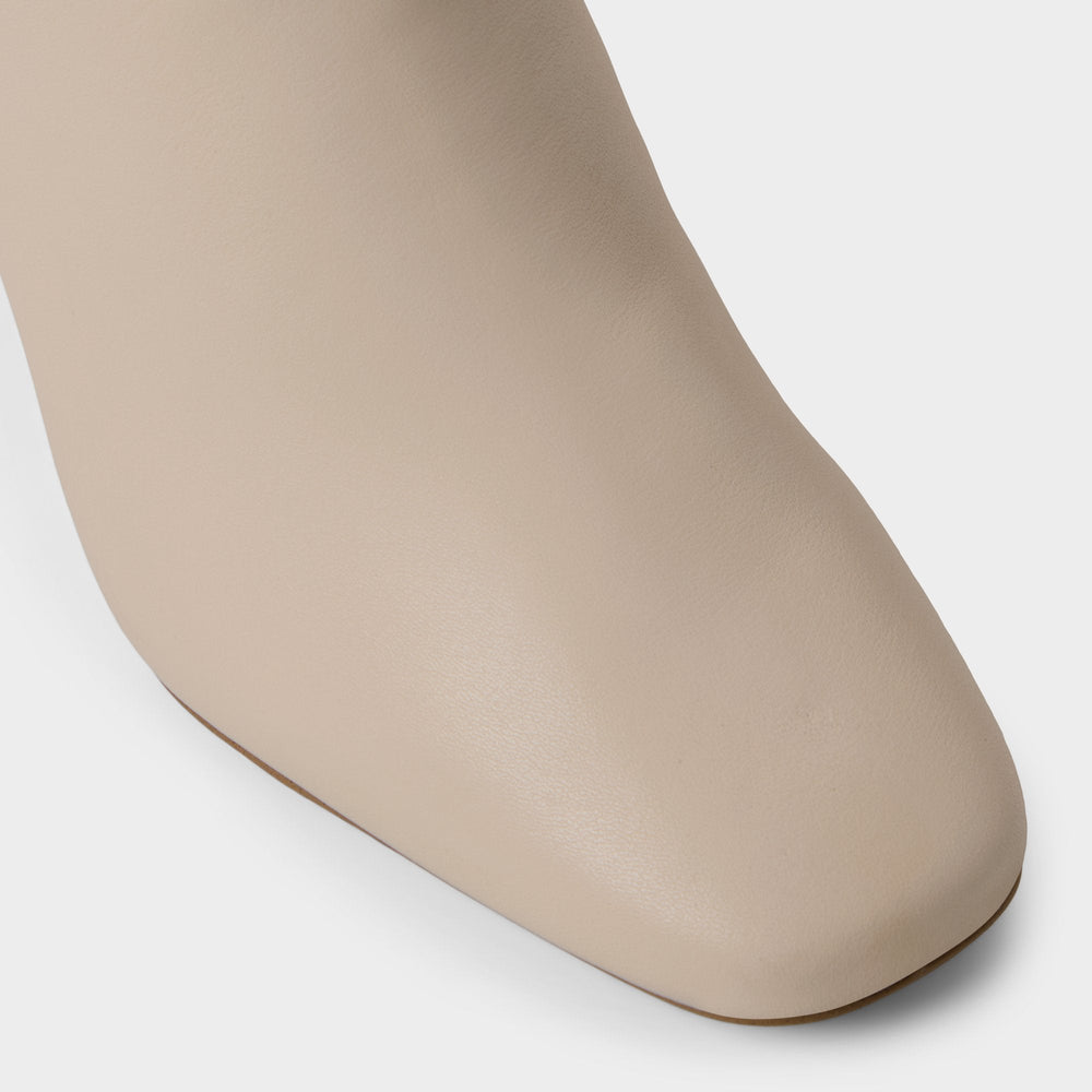 Cream Helana in Wc Cream - Knee-high boot, Block heel | Aldo