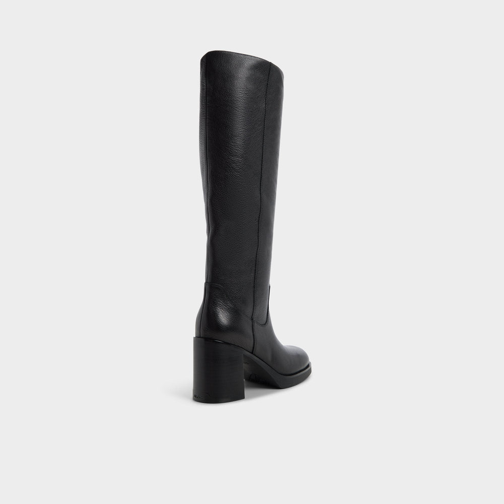 Black Juny in Black - Knee-high boot, Platform | Aldo