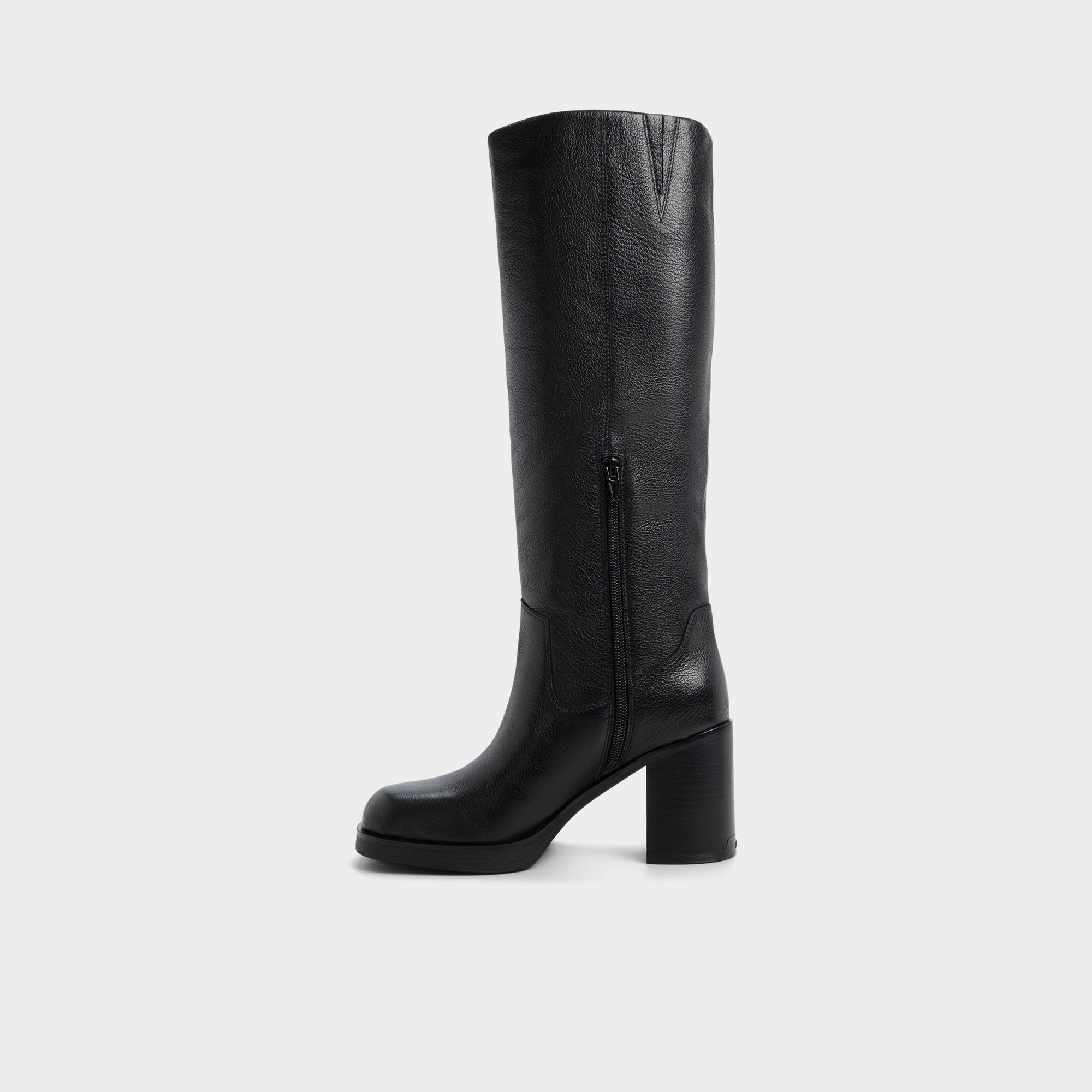 Black Juny in Black - Knee-high boot, Platform | Aldo