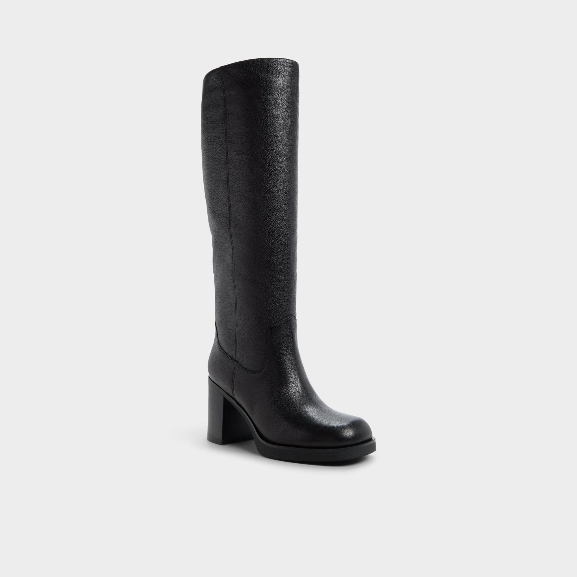 Black Juny in Black - Knee-high boot, Platform | Aldo