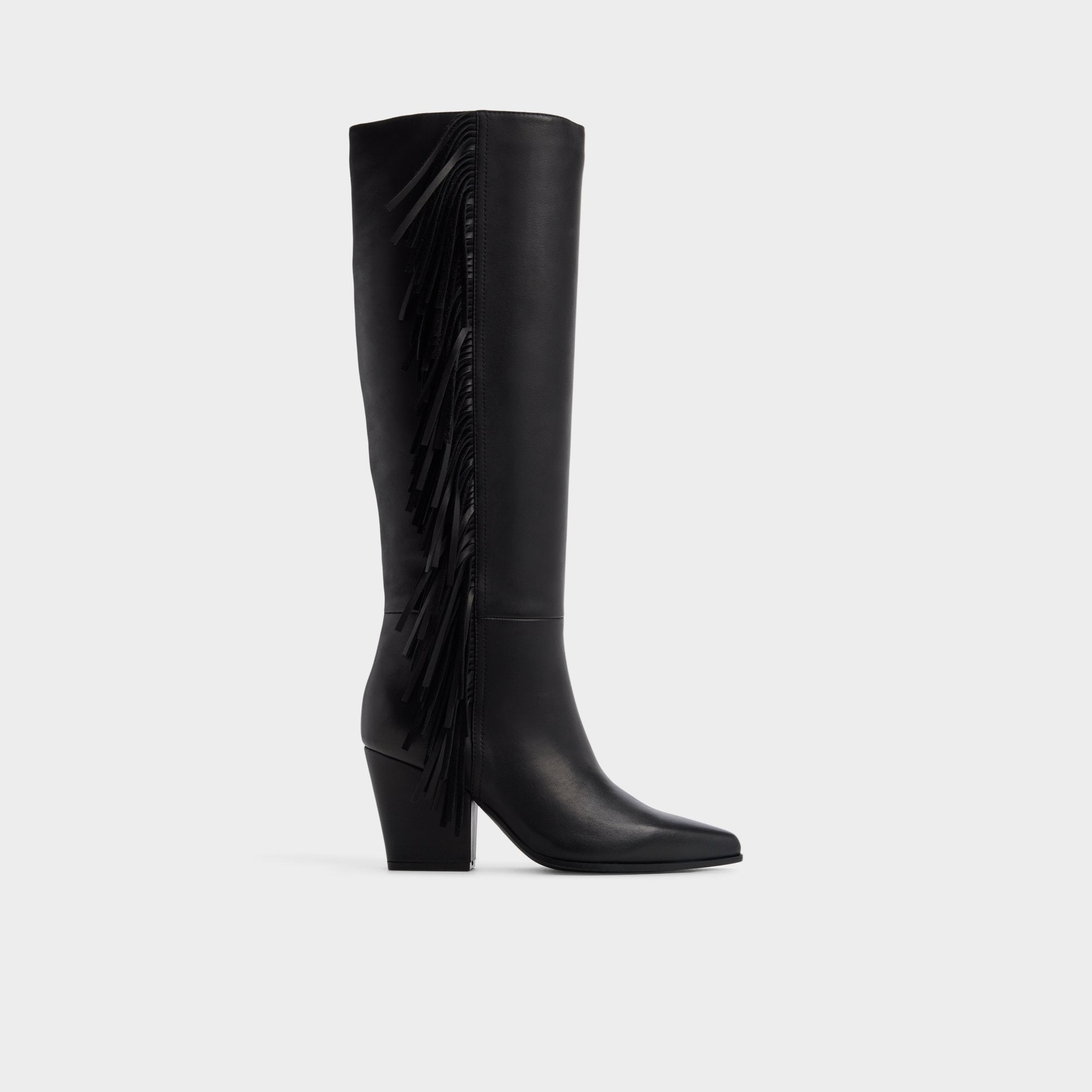 Black Kaelya in Black - Knee-high boot, Block heel | Aldo