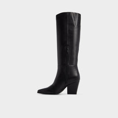 Black Kaelya in Black - Knee-high boot, Block heel | Aldo