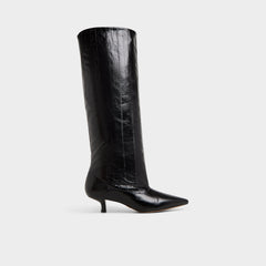Black Everose in Black - Knee-high boot, Kitten heel | Aldo