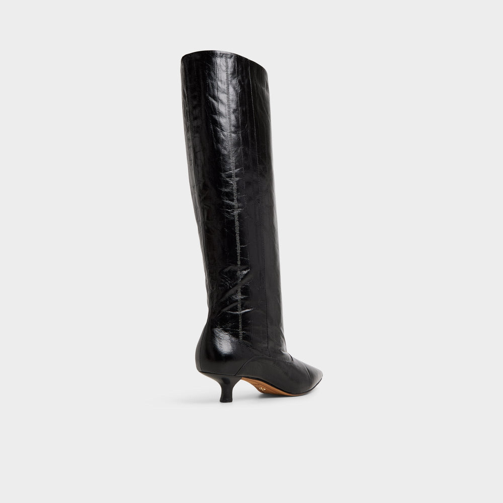 Black Everose in Black - Knee-high boot, Kitten heel | Aldo