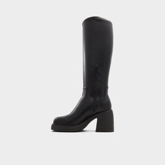 Black Auster in Wc Black - Knee-high boot, Platform | Aldo