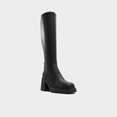 Black Auster in Wc Black - Knee-high boot, Platform | Aldo