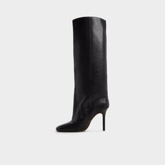 Black Aleena in Black - Knee-high boot, Stiletto heel | Aldo