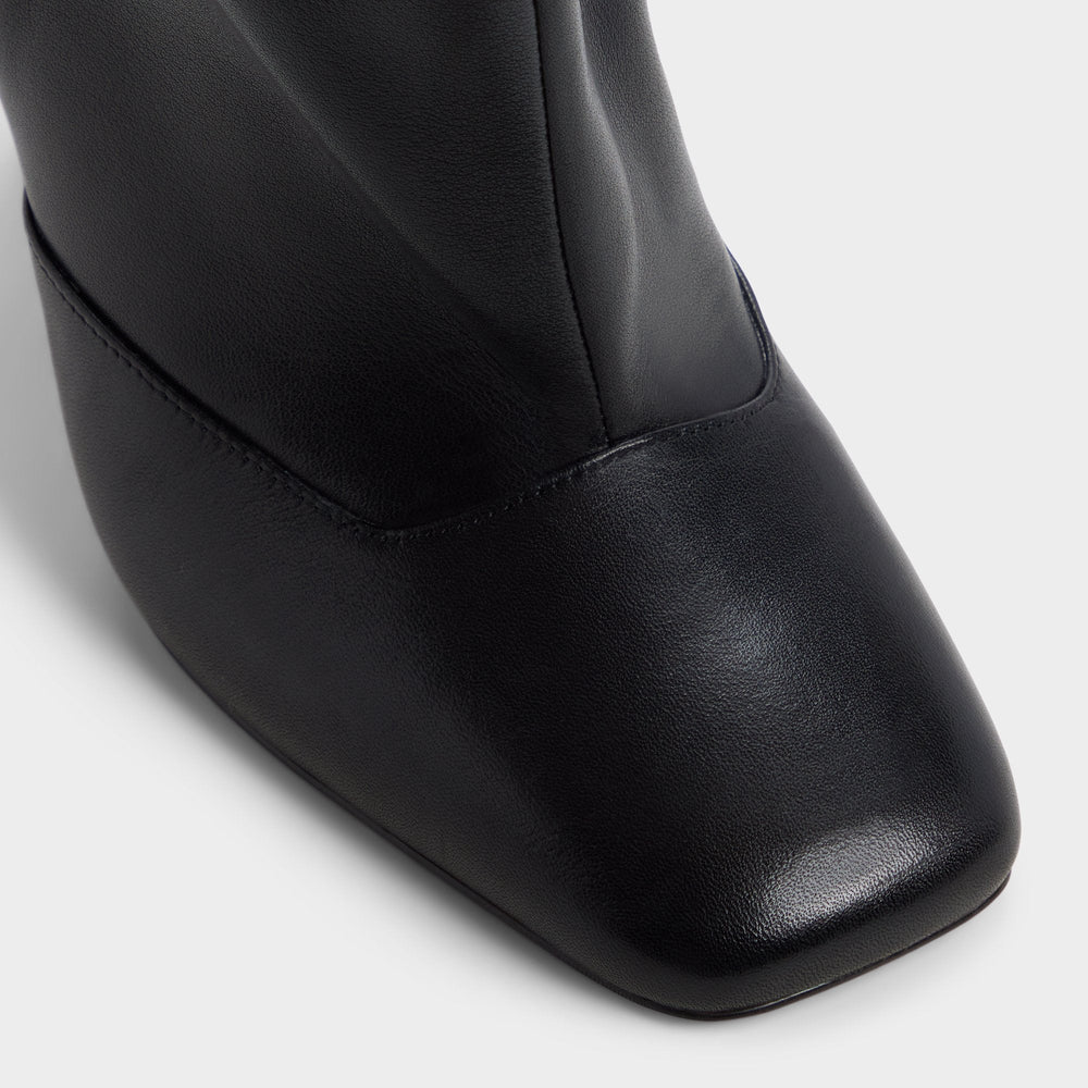 Black Aleena in Black - Knee-high boot, Stiletto heel | Aldo