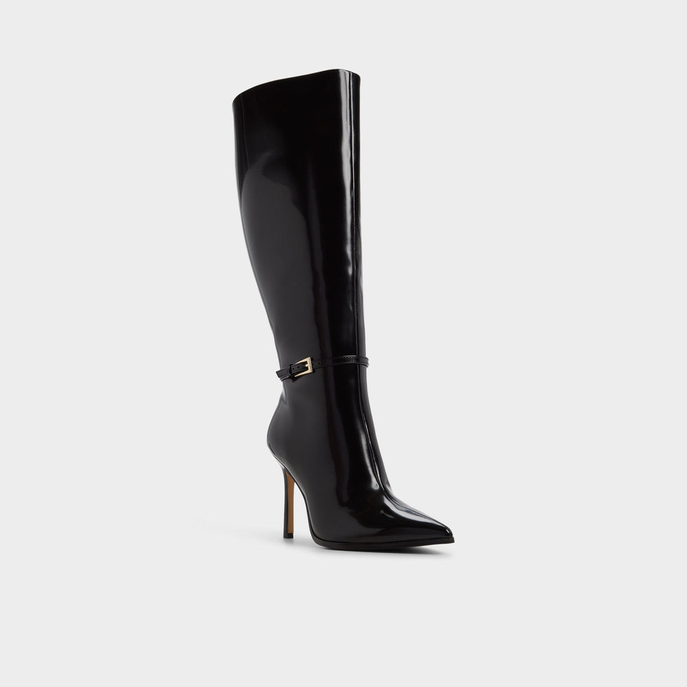 Black Maellie in Wc Black - Knee-high boot, Stiletto heel | Aldo