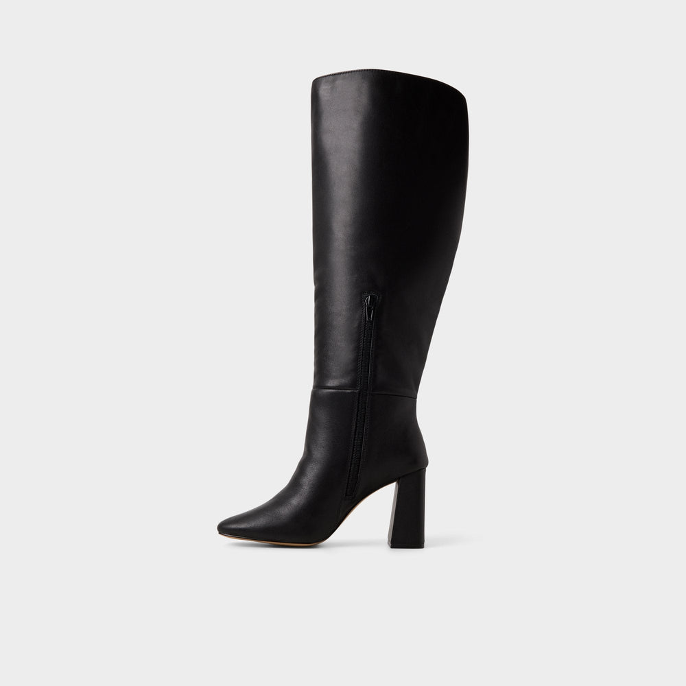 Black Helana in Wc Black - Knee-high boot, Block heel | Aldo