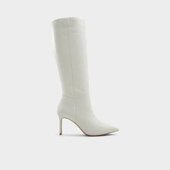 White/Bone Laroche White/Bone Women's Tall Boots - Knee-high boot, Stiletto heel | Aldo