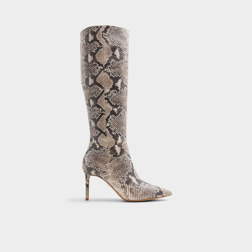 Beige Overflow Laroche Beige Overflow Women's Tall Boots - Knee-high boot, Stiletto heel | Aldo