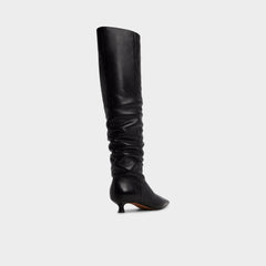 Black Muttsee Black Women's Tall Boots - Over-the-knee boot, Kitten heel | Aldo