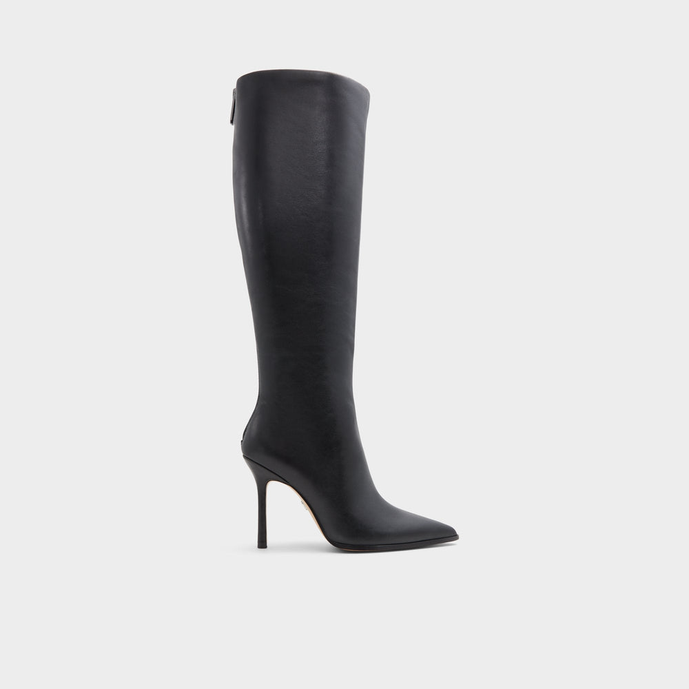 Black Maybellie Black Women's Tall Boots - Knee-high boot, Black | Aldo