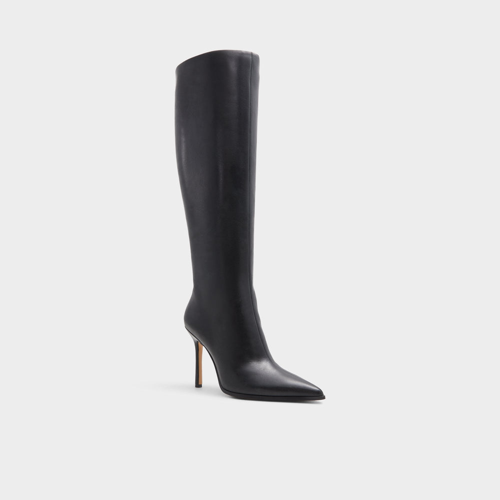 Black Maybellie Black Women's Tall Boots - Knee-high boot, Black | Aldo