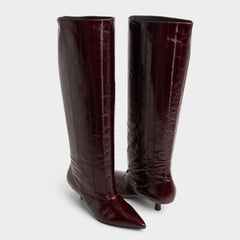 Bordo Everose in Bordo - Knee-high boot, Kitten heel | Aldo