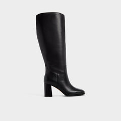 Black Elyze in Wc Black - Knee-high boot, Block heel | Aldo